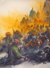 Ali Abbas, 22 x 30 inch, Watercolor on Paper, Figurative Painting-AC-AAB-315